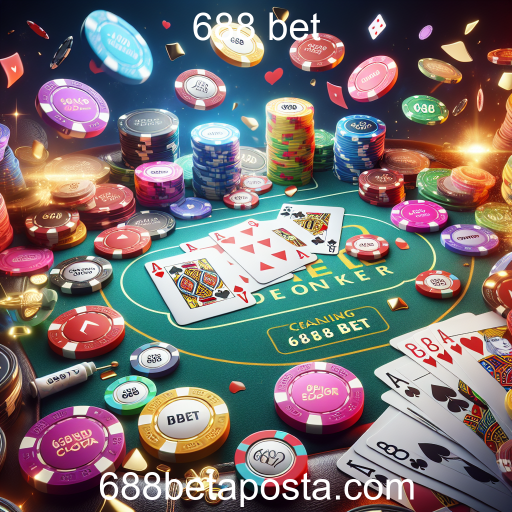 Explore o Mundo do Poker no 688 Bet